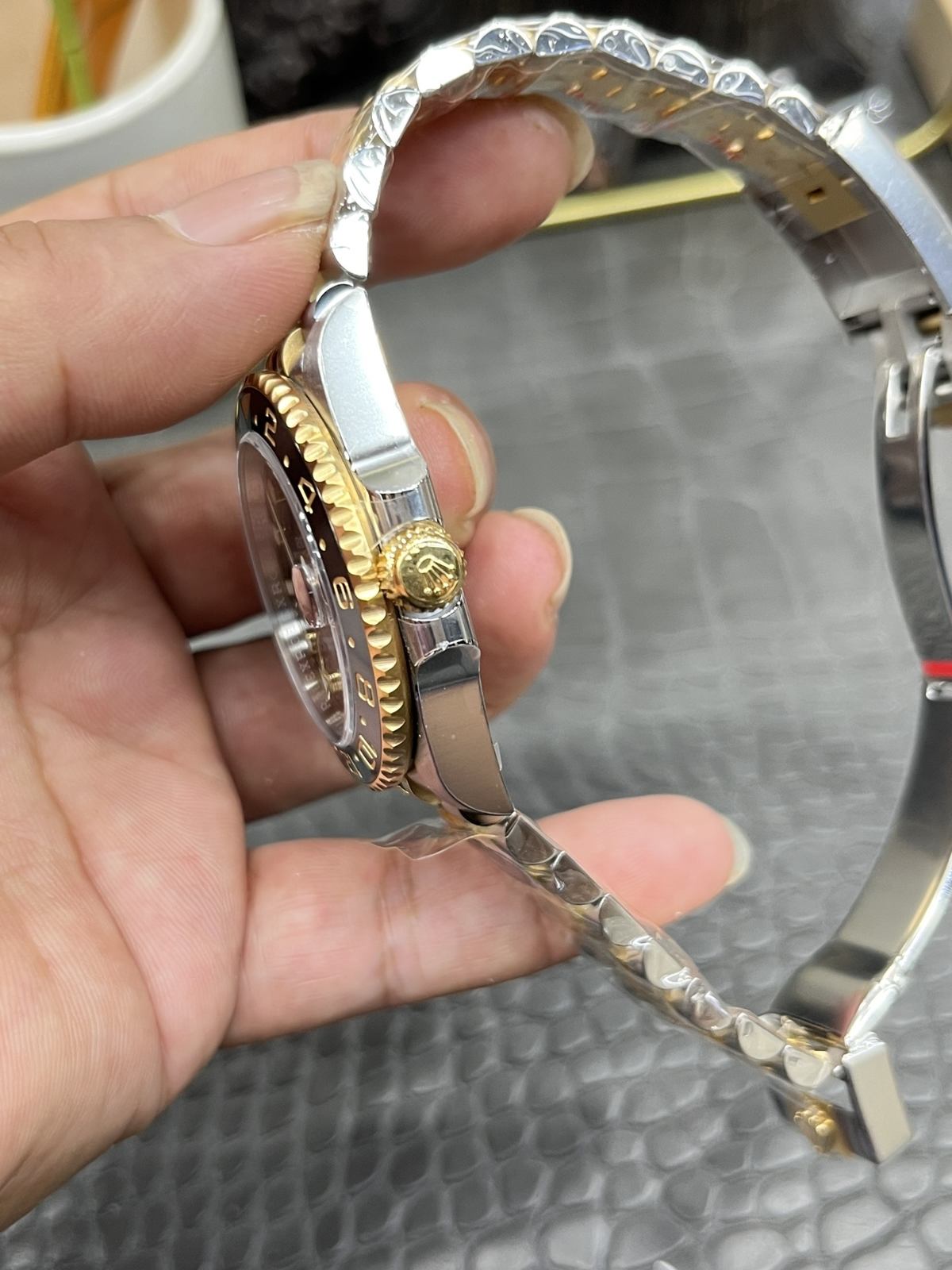 C/Clean Factory Rolex Greenwich Series/40mm two-tone gold watch.  第6张
